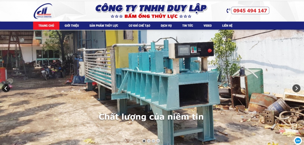 Bán và chế tạo máy thủy lực